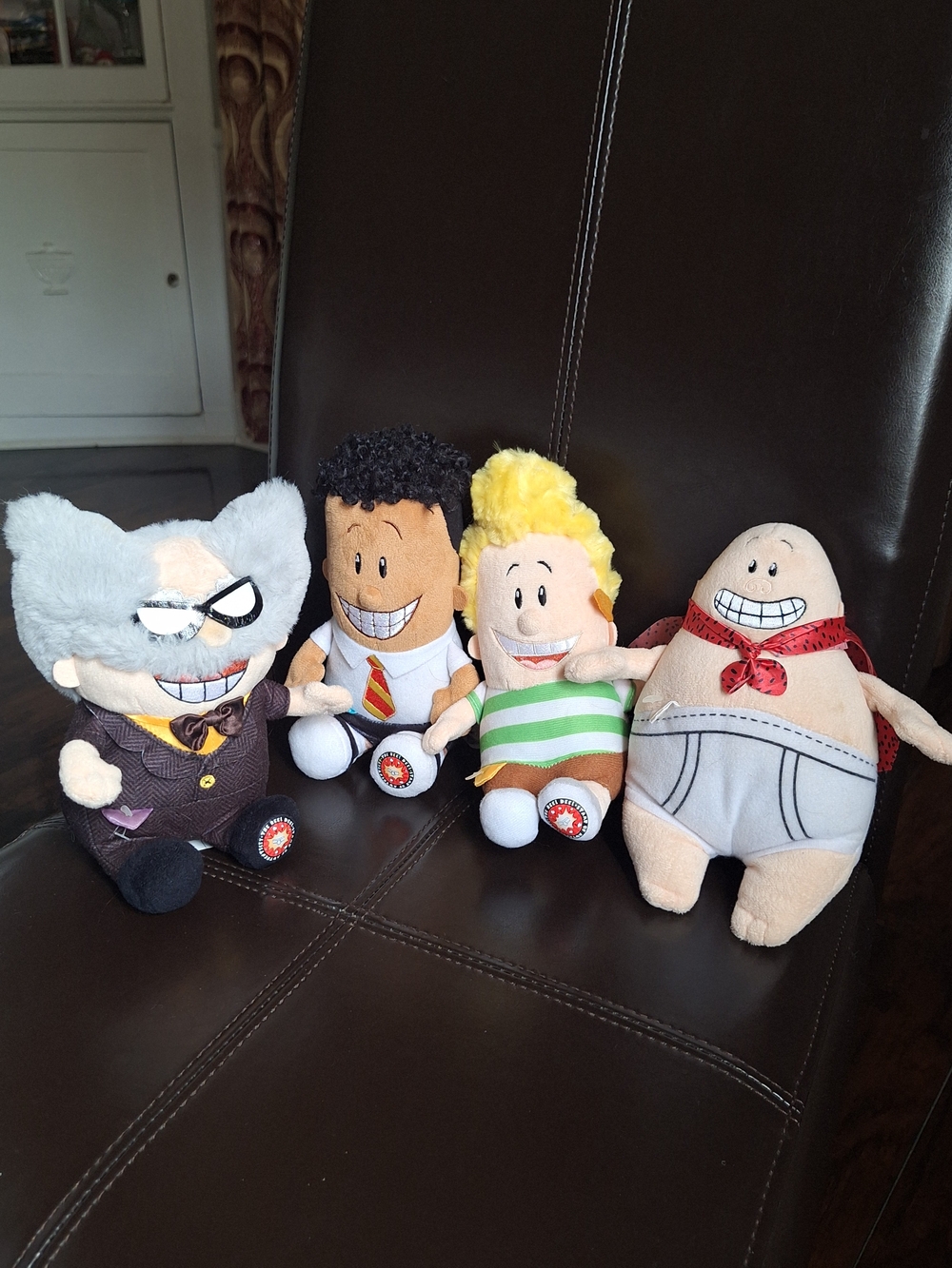 Captain Underpants Plush Character Toy - Yellow & Multicolor Kids Plush No Sound